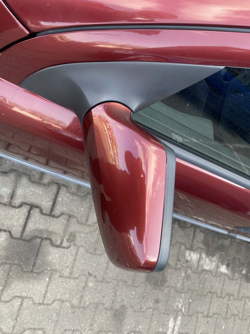 Opel Astra G original Au&szlig;enspiegel links elektrisch verstellbar Z549 Marseillerot Bj.1999